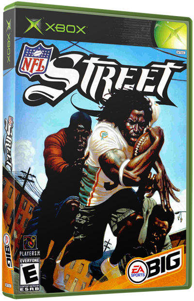 NFL Street (USA)3D boxes